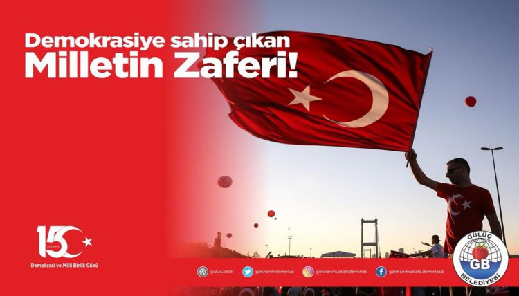 DEMOKRASİYE SAHİP ÇIKAN MİLLETİN ZAFERİ!