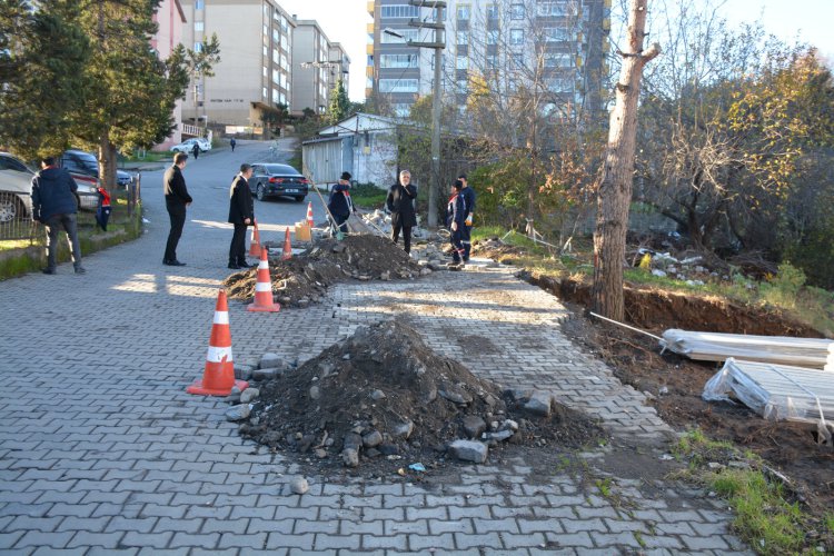 BAŞKAN SEMİZ SAHADA İNCELEMELERDE BULUNDU...