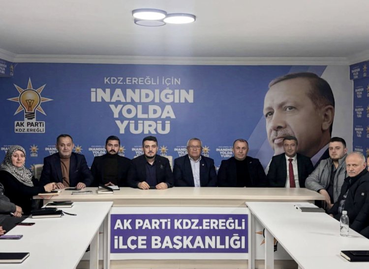 BAŞKAN SEMİZ AK PARTİ KDZ EREĞLİ TEŞKİLATINDA TOPLANTIYA KATILDI