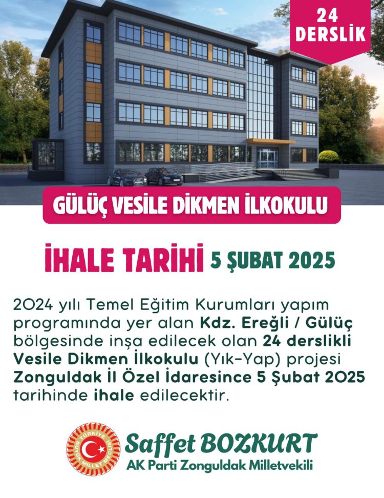 GÜLÜÇ'ÜMÜZE HAYIRLI OLSUN