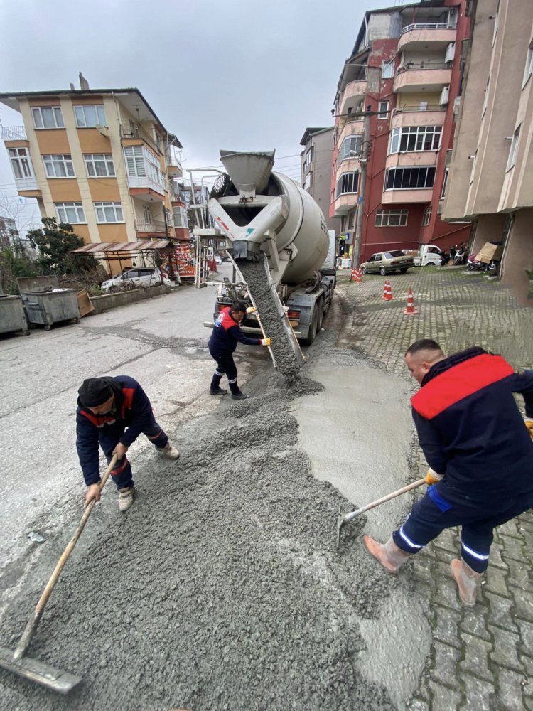 BETONLAMA ÇALIŞMALARIMIZ DEVAM EDİYOR...