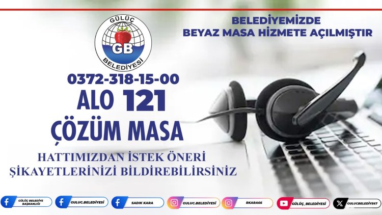 BEYAZ MASA HİZMETE BAŞLAMIŞTIR