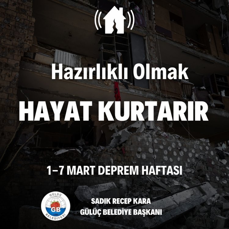 1-7 MART DEPREM HAFTASI